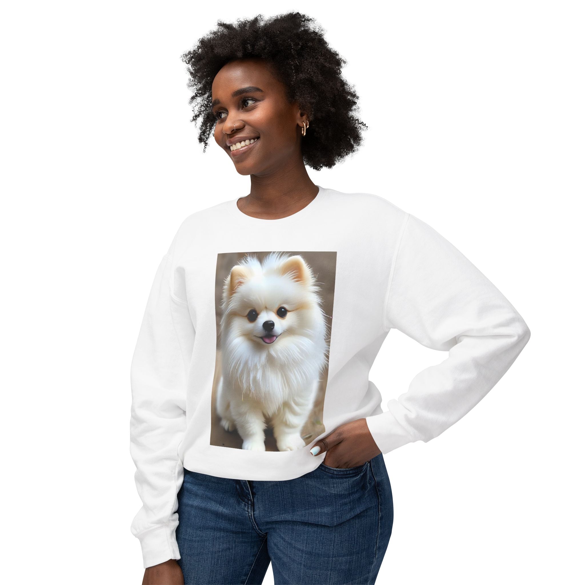 Unisex Lightweight Crewneck Sweatshirt