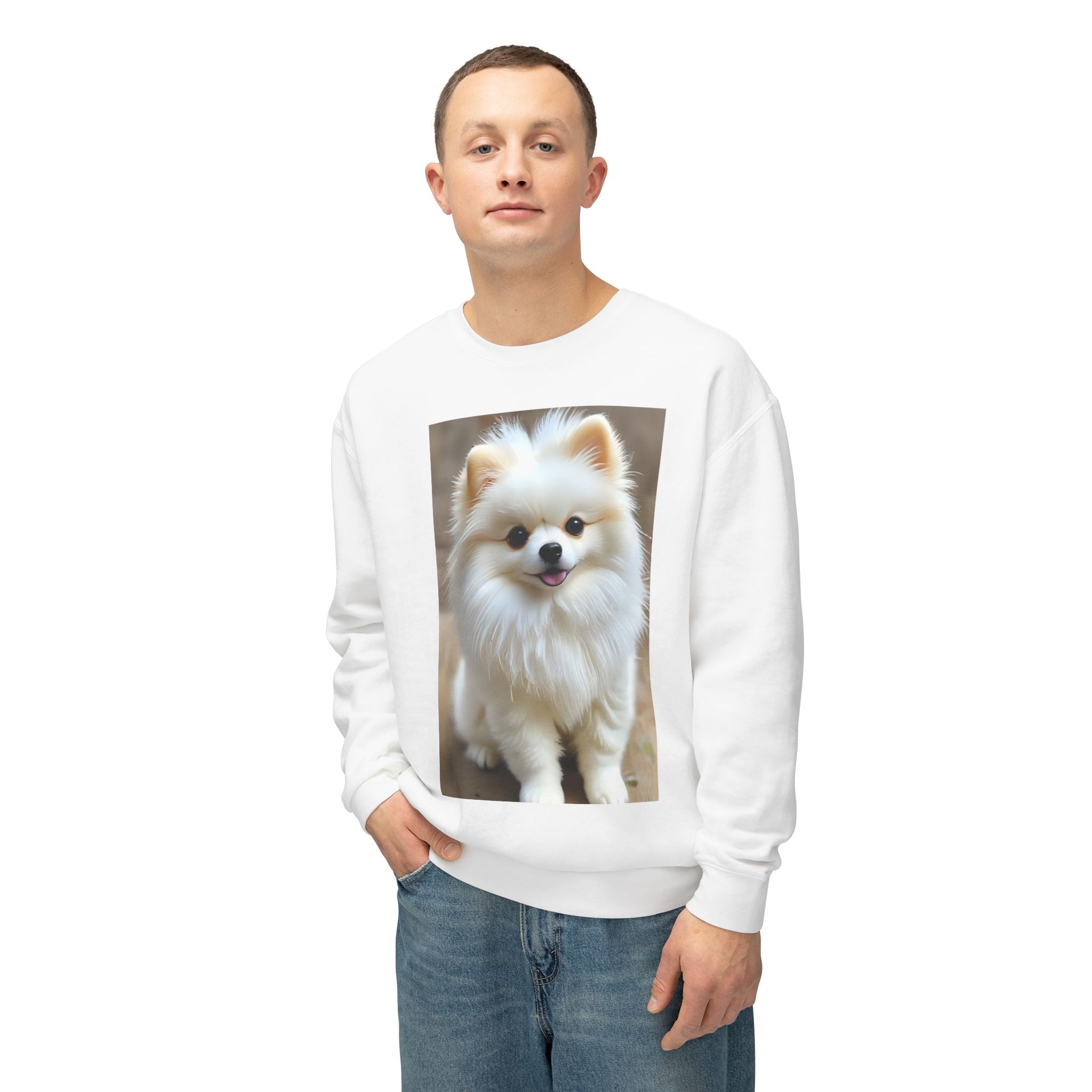 Unisex Lightweight Crewneck Sweatshirt