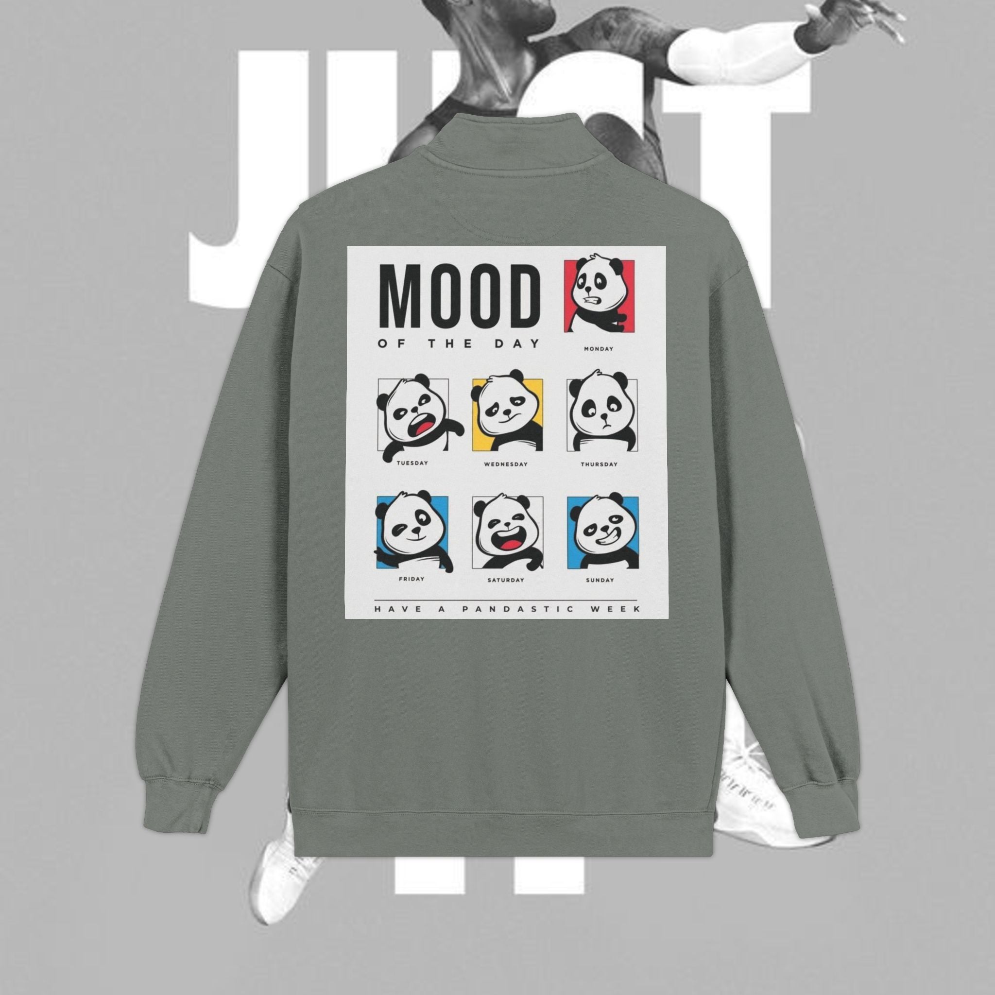 Unisex Adult Quarter-Zip Sweatshirt